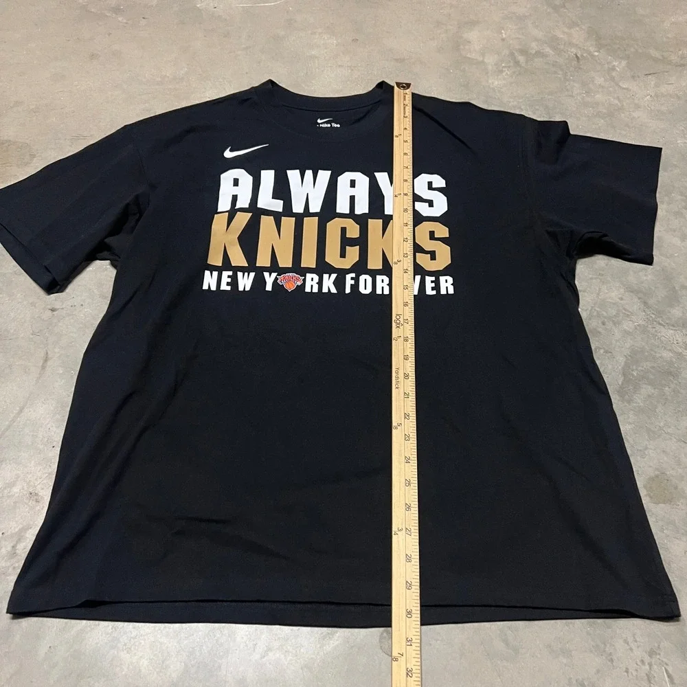 Nike New York Knicks NBA Finals 2026 Always Knicks T-Shirt Black XL IM4873-010